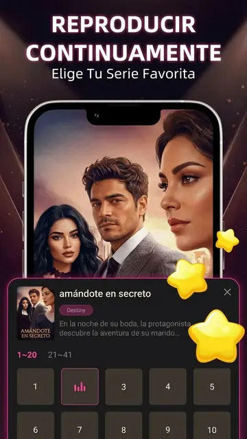 REPRODUCCIÓN CONTINUA · microdramas y series cortas en DramaNovelas